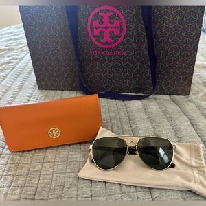 Tory Burch Tortoise Shell Sunglasses